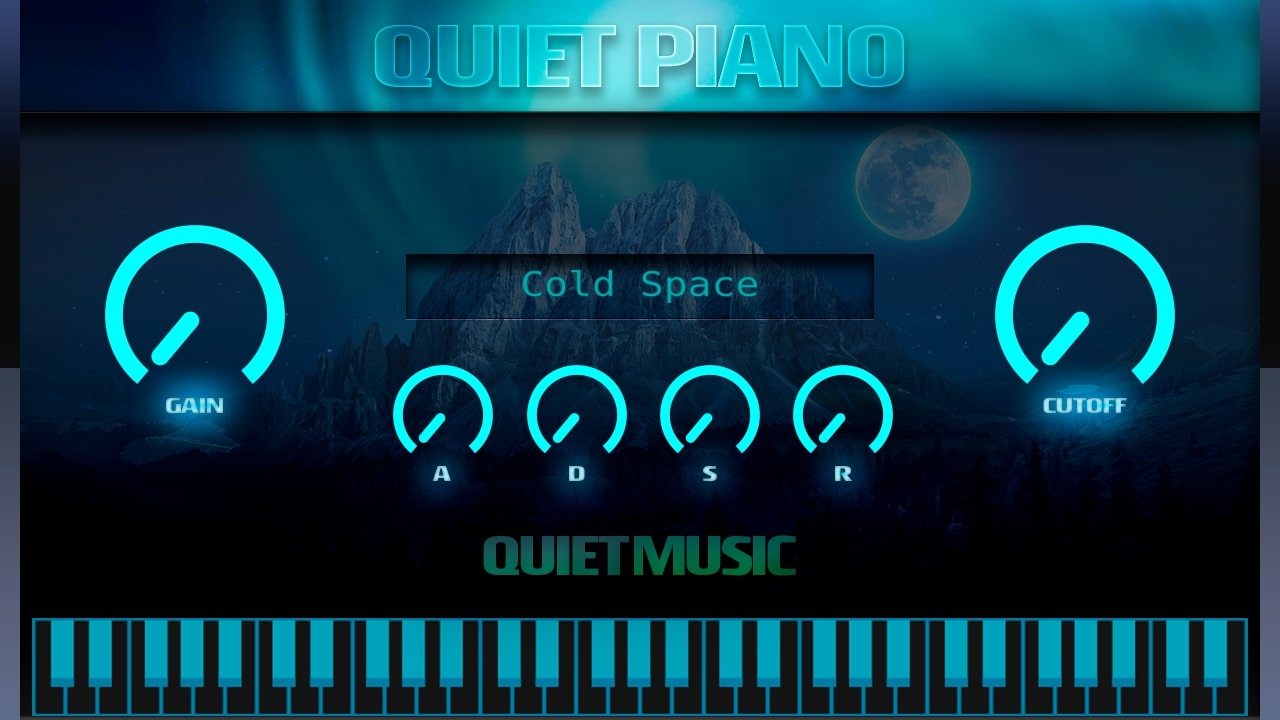 quiet piano gui